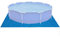Poolunterlage für runde Frame Pool Ø305cm - 110g/m² PE - Wasserdicht - Bodenfolie Unterlagen Schutz Bodenschutzplane Unterlegplane Bodenplane - Stahlrahmenpool Pool Swimmingpool Poolzubehör