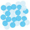 Amscan 360407-55 - The Big Gender Reveal Blue Tissue Table Confetti Scatters - 14g
