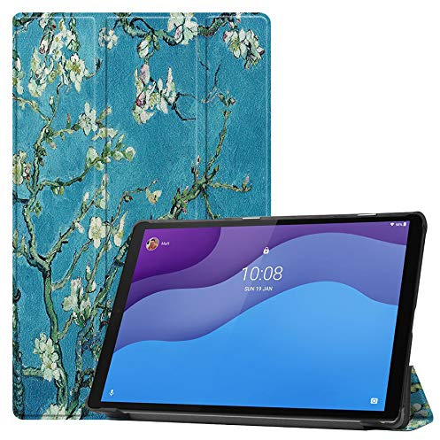 Lobwerk Schutzhülle für Lenovo Tab M10 2nd 2020 TB-X306F TB-X306X 10.1 Zoll Slim Case Etui mit Standfunktion und Auto Sleep/Wake Funktion