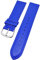 Uhrenarmband supersoft breit Kalbleder Farbe und Stegbreite wählbar (Königsblau, 22mm - XL)