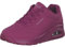 Skechers Uno, Zapatillas Mujer, Magenta Durabuck Mesh, 42 EU