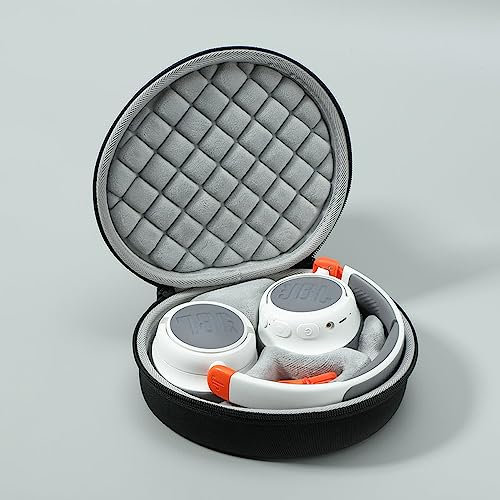 Neue Hartschalen-Tragetasche Aufbewahrungsbox Tasche für JBL JR460NC JR310BT JR300BT Geräuschreduzierung Kinder Bluetooth Kopfhörer Headset (JR460NC Schwarz)