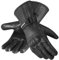WESTWOOD FOX Thinsulate Motorradhandschuhe Thermal Leder Wasserdicht Winter Sommer, Herrenhandschuhe. (SCHWARZ, L)