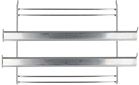 easyPART passend für gorenje 564528 Auszugsschiene links für 2 Backbleche | Roste in Backofen, Schienenführung, Herd, Grillrost, Seitengitter, Zubehörhalterung, Backblechhalter, Auszug für Ofen