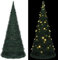 albero di natale con luci led incorporate,albero di natale con luci,Albero di Natale Artificiale Pop-up Stringa a LED Verde 210 cmIdeale per patii, salotti, dove è necessario