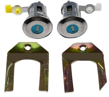 Heckklappenschloss Auto Zylinder Türschloss Zylinder Schlüssel Set für Peugeot 107 für Citroen C1 für Aygo 05-14