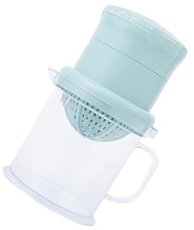 COLLBATH 2pcs Manual Juicer Hand Press Fruit Squeezer Mini Kitchen Vegetable Squeezing Machine Healthy Safe for Citrus Fruits