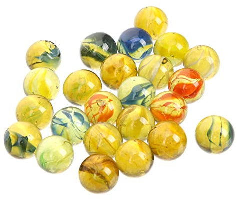 JOINPAYA 1 aus Glasperlen murmelspiele für Retro Styles Interaktives Murmelspiel The Craft Murmelsatz Vasenfüller Murmeln Murmelspiel bevorzugt Glasmurmeln glaskugel