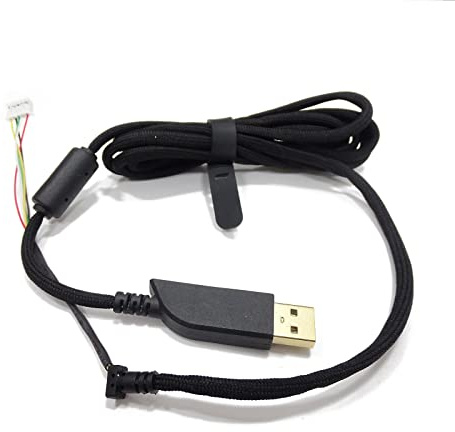 MLWSKERTY Câbles De Souris en Corde Parapluie Fil Remplacement Souple Et pour Ligne Souris Zowie EC1-A EC1-B FK1