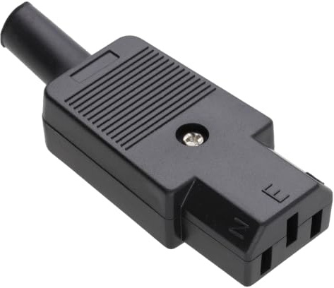 kenable 3 Pin IEC C13 Female In-Line Socket Terminal 250v 6 Amp 6A