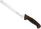 Mercer Culinary Millennia Color Handle Cutlery 8 Offset Bread Knife (Wavy Edge) Brown
