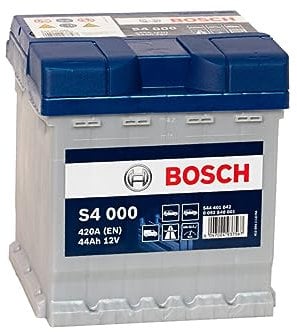 Bosch S4000, Batteria per Auto, 44A/h, 420A, Tecnologia al Piombo Acido, per Veicoli Senza Sistema Start/Stop