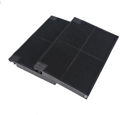 Lot 2 filtres charbons ROBLIN 5403002 225X155X20 mm Hotte 5403002, EFF55 BRANDT