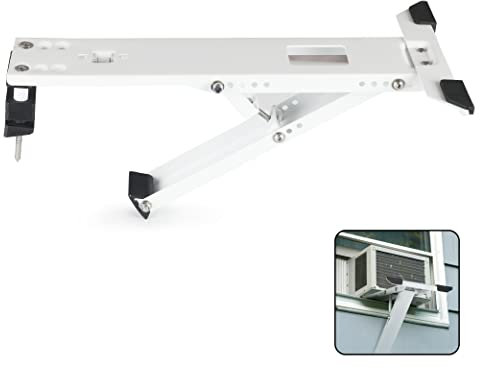 KT04S Soporte universal para aire acondicionado de ventanas, hasta 39 kg, para 5000 BTU a 10000 BTU