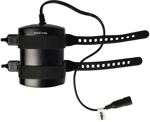 vhbw Bloc de Batteries pour Lampes de vélo éclairage Phare (9000mAh, 8,4V, Li-ION), étanche