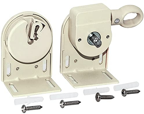 Universal Replacement Installation Accessories for Indoor/Outdoor Sunshade and Roller Blinds(Crodless Bracket)