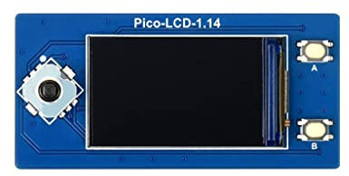 Coolwell Waveshare 1.14inch LCD Display Module For Raspberry Pi Pico, Embedded ST7789 Driver, 65K RGB Colors, 240×135 Pixels, Using SPI Bus