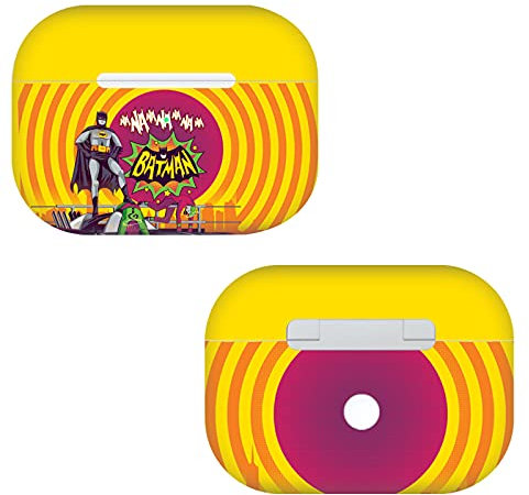 Head Case Designs Offiziell Zugelassen Batman TV Series NA NA NA NA Gemischt Matte Vinyl Haut Aufkleber Abziehbild Abdeckung kompatibel mit Apple AirPods Pro
