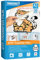 Carbcolords DTF Transferfolie, glänzende, klare Vorbehandlung, Premium-PET-Wärmetransferpapier für DYI Direktdruck auf T-Shirts, Farben, Textilien und alle Stoffe, A3 (29,7 x 41,9 cm), 30 Blatt