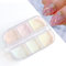 6 Gitter Chrom Nagelpulver Perle Muschel Holographische Nagel Glitter Spiegel Aurora Bubble Dipping Dust Nail Art Dekoration Pink Sugar Sand Micro Nail Powder Manicure Sugar Effect Shimmer Dust