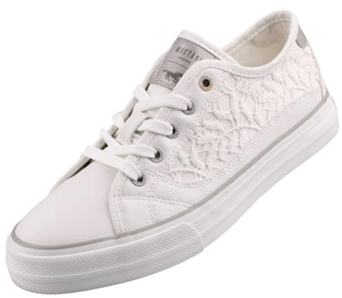 MUSTANG Damen Sneaker Schnürhalbschuh