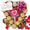 Corazon de Bombones Ferrero Rocher. 25 Unid. Kinder Shochobons y Super Piruleta. Regalo Ideal. [IAMI]