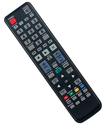 AH59-02381A Telecomando di ricambio -VINABTY-Fit per Samsung Blu-ray Home Theater AH5902381A Telecomando HT-D7200 / XU HT-D7200B / XU HT-D7200 HT-D7200B