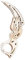 Mzshne Wooden Butterfly Folding Claw Knife Creative Assembling Wooden Knife Mechanical Model for Kids Birthday