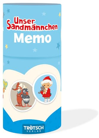 Trötsch Unser Sandmännchen Memo: Kartenspiel Gedächtnisspiel
