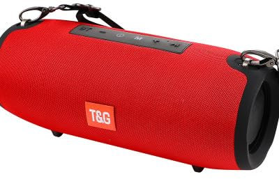 Altoparlante Bluetooth senza fili 10W impermeabile colonna subwoofer portatile Soundbar (GT118, rosso)