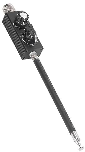 Antena QRP HF, Antena Portátil QRP de Onda Corta 20W 3.5-470MHZ, Alto Rendimiento, Antena Sintonizada de Banda Completa con Conector Macho M4, Fácil, Antenas de Radio
