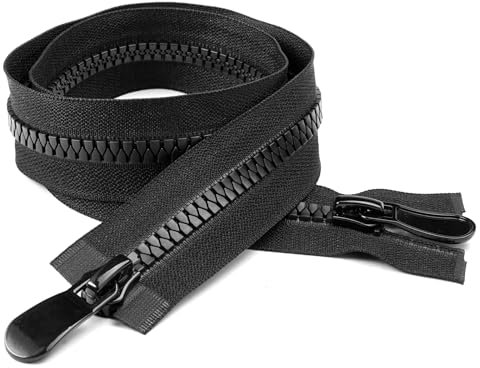 ReißVerschluss 70cm, #8 Reißverschluss Teilbar, Zwei Wege Reißverschluss, Reißverschluss Schwarz, Reißverschluss Jacke, Reissverschluss Teilbar, Für Nähen Mäntel, Jacken, Taschen, Bettwäsche