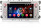 Erisin 7 inch 8-Core Android 14 Car Stereo with Sat Nav CD Player 4+64GB for Ford Focus Mondeo S-Max C-Max Galaxy Support Bluetooth 5.0 CarPlay Android Auto DAB+ Wifi GPS DSP USB Radio