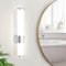 Homefire LED Spiegelleuchte Bad Wandlampe - 6W Spiegellampe Badleuchte Wand 30CM Badezimmer Wasserdicht IP44 Chrom Modern Neutralweiß 4000K Badlampe Wandleuchte für Keller Küche Badschrank