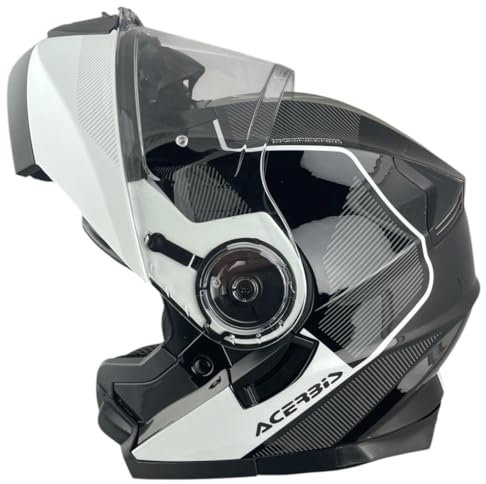 Casco Modular ACERBIS SEREL Blanco y Negro 22-06 (M 57/58)