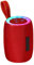 Enceinte portable Bluet.ooth avec caisson de basses pour extérieur professionnel avec lecteur de cartes sans fil Système audio Bluet.ooth Haut-parleur d'extérieur AjD83 (rouge, 12 x 12 x 15 cm)