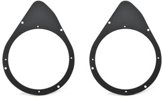 IPNOSIS Coppia supporti posteriori per altoparlanti da 165mm per Abarth 500/595/695 dal 08 in poi, Fiat 500 dal 07 in poi, Fiat 500 C dal 09 in poi, Fiat Stilo dal 01-10, Lancia Delta III 08-14