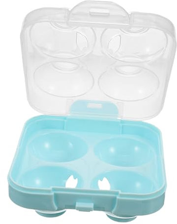 GLSTOY Organizador Huevera Plástico Caja Huevos Nevera Porta Huevos Resistente