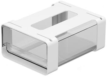 Zstar Unterbau Schublade Versteckte Schubladenbox, Untertisch Schublade Unter Schreibtisch, Unterbauschublade Aufbewahrungsbox Mit Schubladen für BüRo Haus Schule Schreibtisch Schublade, 15x20x8.6cm