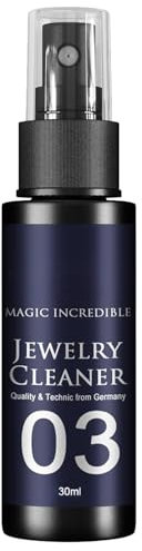 GNAUMORE Reinigungsspray für Schmuck,Schmuckreiniger mit Sofortigem Glanz,Jewelry Cleaner,Diamant Ring Reiniger,Fortschrittlicher Schmuck-Reiniger,Diamond-Shine Cleaner Spray,100ml