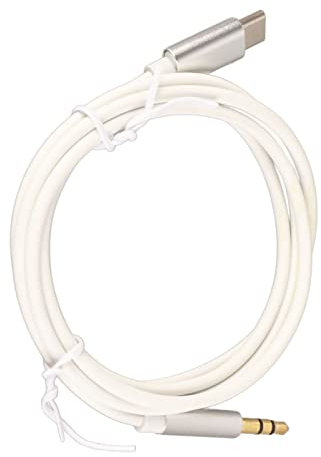 Cavo Aux da USB C a 3,5 Mm - Adattatore di Tipo C per 15, S23, Leggero Ed Ecologico