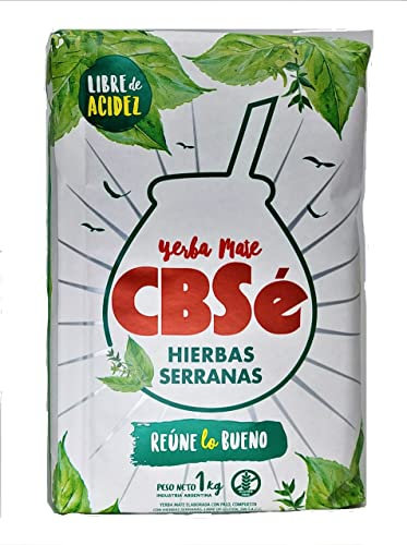 Yerba mate CBSé Hierbas Serranas 1 kilo
