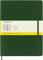 Moleskine Klassisches Notizbuch, Kariertes Notizbuch, Weicher Einband und Elastischer Verschluss, Myrtegrün, XL Format 19 x 25 cm, 192 Seiten