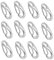 12x Marine Boat 316 Stainless Steel Spring Snap Hook 2 inch - Heavy Duty Quick Link Carabiner Buckle Eye Shackle