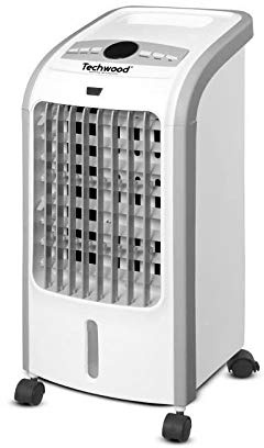 TECHWOOD - Rafraîsseur et humidificateur d'air - Ecran LED - filtre à particules - télécommande - Puissance 80 watts