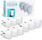 Silvergear® l Smart Steckdose (9er Pack) l Wlan Steckdose l Alexa Steckdose l Smart Plug Funktioniert mit Google Home, Alexa Sprachsteuerung l Fernbedienbar via iOS, Android App l Kein Hub notwendig