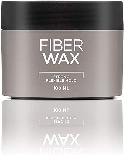 Vision Haircare Fiber Wax, Perfect Hair Styling Wax für kurze bis mittlere Haarlängen, Bettkopf oder stachelige Frisuren - Vegan 100ml
