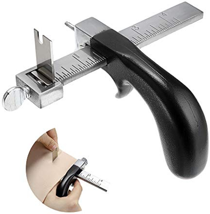 OwnMy Leather Cutting Tool Kit Leather Strap Cutter with Aluminium Handle