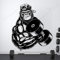 Blrpbc Wandtattoos Wandaufkleber Gorilla Bodybuilder Gym Fitness Show Aufkleber Vinyl Home Decor Interior Design Wandbild abnehmbar 103x119cm