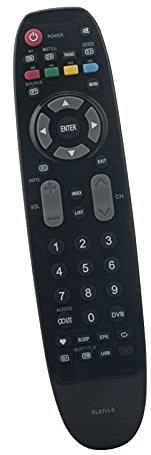 ALLIMITY RL67H8 RL67H-8 Fernbedienung Ersetzen für Changhong Saba TV L32F2A3EB RL67H-8 GCBLTV20A-C35 LED40TC2600E LHD32CX GCBL TV20A-C35 LED29A6500S